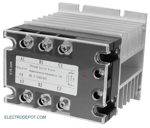   Solid State Contactor With Heat Sink